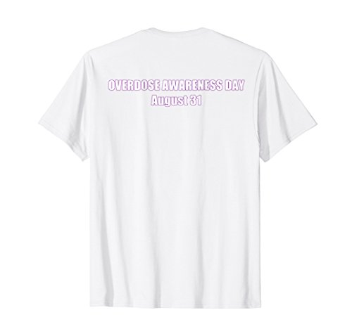 Overdose Awareness Day August 31 Purple Ribbon T-Shirt